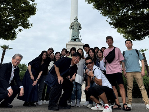 社員旅行の写真